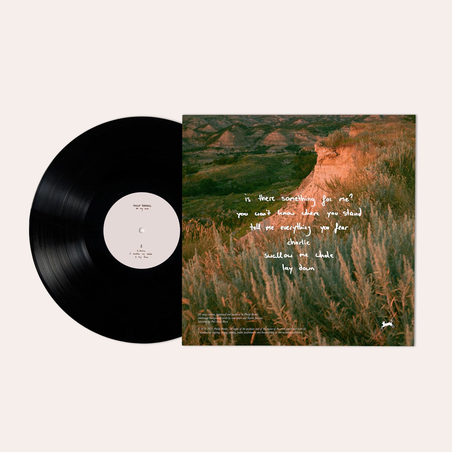 "on my own" EP - 12" vinyl record